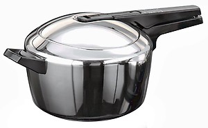 Hawkins Futura Stainless Steel (FSS55) 5.5 L Induction Bottom Pressure Cooker  (Stainless Steel) price in India.