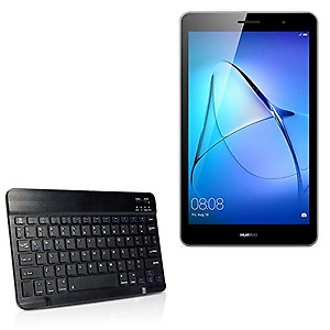 Huawei Honor Mediapad T3 8.0 Flip Cover By Cutesy Black price in India.