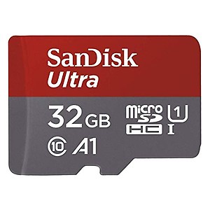 SanDisk UHS-I A1 98Mbps 32GB Ultra MicroSD Memory Card price in India.