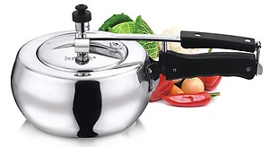 Kraft Classic Aluminium Inner Lid Pressure Cooker Medium - 3 Litre/Long Lasting, Healthy Cooking/Induction Base/ISI Certified / 5 Year Warranty - Silver price in India.
