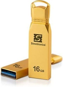 Simmtronics hi speed 16GB USB 2.0 Utility Pendrive Pack of 2 price in India.