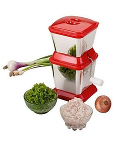 The UniverSeller Stainless Steel Vegetable Cutter & Onion Chopper (Multi Color) price in India.