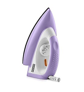 USHA Armor AR1100WB 1100 W Dry Iron with Black Weilburger Soleplate (Purple) price in India.