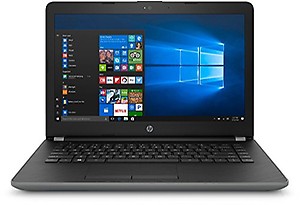 HP 14-BU004TU 2017 14-inch Lightweight, Laptop (Celeron N3060/4GB/500GB/Windows 10/Integrated Graphics), Smoke Grey price in India.
