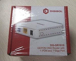 DIGISOL EPON DG-GR1010 ONU Router with PON and Giga Port (White) (White) price in India.