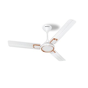 Havells Glaze 1200mm Decorative Finish Ceiling Fan (Pearl Ivory Gold) price in India.