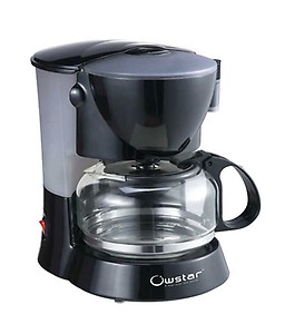 Ovastar 5 Cups OWCM-906 Drip Coffee Maker Black price in India.