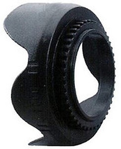 OMAX 58mm Flower Lens Hood  (Black) price in India.