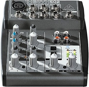 Behringer XENYX 502 5-Channel Mixer price in India.
