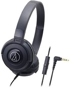 Audio Technica Street ATH-S100iS Wired Headphone, Swivel-folding, One button control, lightweight, single sided cable, Powerful bass, Black Audio Technica Street ATH S100iS Wired Headphone, Swivel folding, One button control, lightweight, single sided cable, Powerful bass, Black price in India.