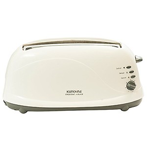 Kutchina Crescent 850 Watt Toaster, White price in India.