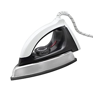 Polycab Stunner DHI 1000 Watts Heavy Weight Dry Iron (White-Black) price in India.