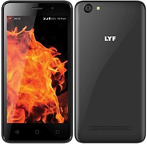 LYF Flame LS-4503 (Black, 8 GB)  (1 GB RAM) price in India.