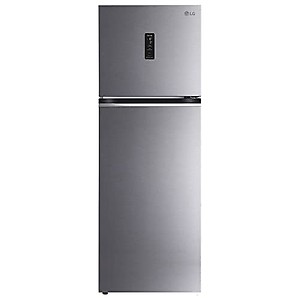 LG 360 L Frost Free Double Door 3 Star Convertible Refrigerator with Smart Inverter Technology & Wi-Fi , Door Cooling+  (Dazzle Steel, GL-T382VDSX) price in India.