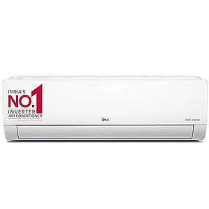 LG 1.5 Ton 4 Star DUAL Inverter Split AC (Copper, Super Convertible 5-in-1 Cooling, HD Filter with Anti-Virus Protection, 2022 Model, PS-Q19RNYE, White) price in .