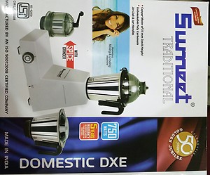 Sumeet Traditional Domestic Dxe (Use Only In USA And Canada Not For India) 750 W Mixer Grinder (3 Jars, White) price in .