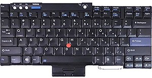 Lapso India Laptop Keyboard Compatible for IBM THINKPAD R400 R500 R60 R61 T400 T500 T60 T60P T61 W500 W700 Z60 Z61 price in India.