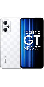 realme GT NEO 3T (Drifting White, 8GB+256GB) Qualcomm Snapdragon 870 | 64MP Camera price in India.