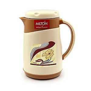 Milton Viva Tuff 750 Insulated Jug, 760 ml, Brown | Food Grade | Easy Grip | Hot & Cold | Leak Proof | Odour Proof price in India.