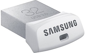 Samsung Drive Fit MUF-32BB 32GB USB 3.0 Utility Pendrive White price in India.
