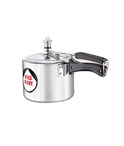 Hawkins 3 Litre Miss Mary Pressure Cooker, Inner Lid Cooker, Silver (MM30) price in India.