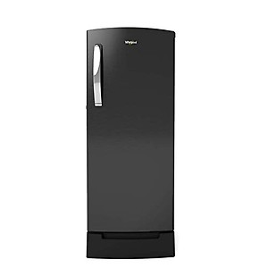 Whirlpool 200 L Direct Cool Single Door 4 Star Refrigerator  (Steel Onyx, 215 IMPRO PRM 4S INV) price in India.