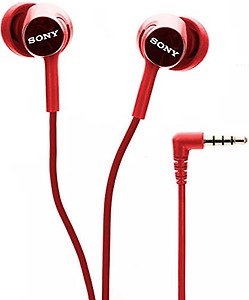 Sony Mdr-Ex155Ap Wired Earphones (Red) price in India.