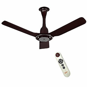 Orient Electric 1200 mm I Float| BLDC ceiling fan | BEE 5-star rated | Compatible with existing regulators | Up to 50% energy-saving | 3-year warranty | Lakeside Brown, pack of 1 price in India.