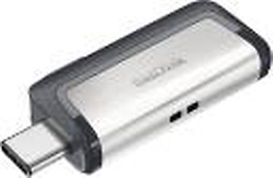 SanDisk Ultra Dual SDDD3-128G-G46/SDDD3-128G-i35 128 GB OTG Drive  (Black, Type A to Micro USB) price in .