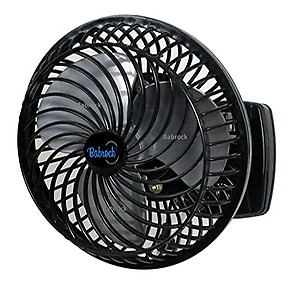 Babrock Wall Cum Table fan 3 in 1 Fan Limited Edition Cutie fan Non Oscillating Fan High 3 Speed mode with powerful Copper motor HSLV Technology Make in India 9 inch Model – black cutie || B#84 price in India.