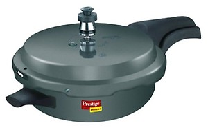 Prestige Deluxe Plus Induction Base Junior Pan Aluminium Outer Lid Pressure Cooker, 3 Litres, Silver, 3 Liter price in India.