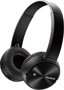 SONY MDR-ZX330BTCE Bluetooth Headset  (Black, On the Ear) price in India.