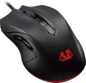 ASUS Cerberus Mouse Wired Optical Gaming Mouse  (USB 2.0, Black) price in India.