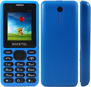 ROCKTEL W13 MOBILE PHONE 1.8 FEATURE PHONE FM RADIO Dual Sim, BIS Certified, Made in India price in India.
