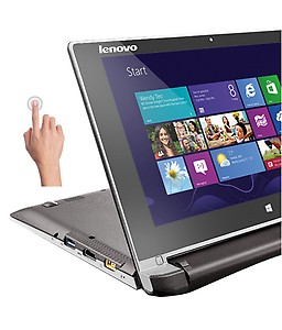 Lenovo Flex 10 59-439199 10.1-inch Touchscreen Laptop (Celeron N2807/2GB/500GB/Win 8.1/Integrated Graphics), Brown price in India.