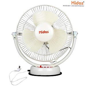 BAHUL MIDAS All Purpose Fan (White) 12 INCH price in India.