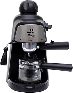 Bajaj CEX 11 Steam And Espresso 4 Cups Coffee Maker (Black) price in India.