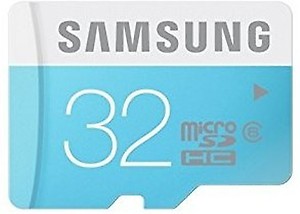 SAMSUNG 32 GB MicroSD Card Class 4 Memory Card price in India.