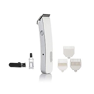 Ultimate impex Rechargeable Cordless: 30 Minutes Runtime Beard Trimmer for Men (White) price in .