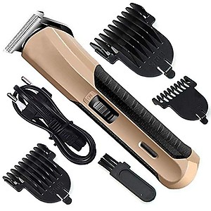 Man Professional rechargeable beard hair trimmer cordless hair clipper hair shaver powerful shaveing tools for unisex price in India.