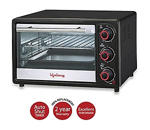 Lifelong Oven, Toaster & Griller, 16 Litres price in India.