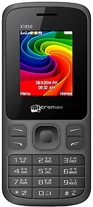 Micromax Joy X1850  (Black,Red) price in India.