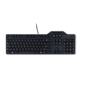 Dell Kb813 Smartcard Keyboard (English) with Wire Wrap - R4F7T, USB, Black price in India.