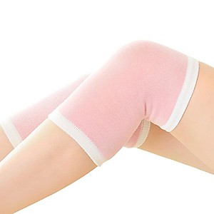 Importikah Spa Gel Elbow Sleeves for Dry Skin Moisturizing Soften Elbow Foot Heel Knees