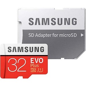 Samsung 32GB EVO Plus Class 10 Micro SDHC with Adapter (MB-MC32GA/AM) price in India.