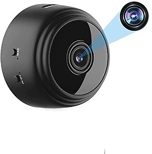 Willen Mini Spy WiFi Magnetic HD 1080P Wireless Security Camera with Motion Security (Color-Black) price in India.