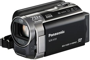 Panasonic SDR-H101 Camcorder (Red) price in India.