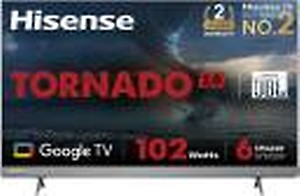 Hisense 139 cm (55 inch) Ultra HD (4K) LED Smart Google TV with 102W JBL 6 Speakers, 55A7H price in India.