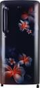 LG 185 L Direct Cool Single Door 3 Star Refrigerator with Moist &#x27;N&#x27; Fresh  (Blue Plumeria, GL-B201ABPD) price in India.