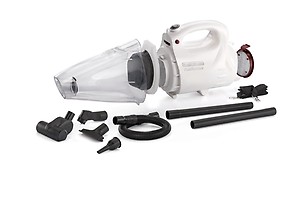 BLACK+DECKER VH802 800-Watt, 900ml dustbowl,150 Air Watts High Suction Bagless Dustbuster Vacuum Cleaner and Blower with 8 Attachments and Shoulder Strap (White) price in India.